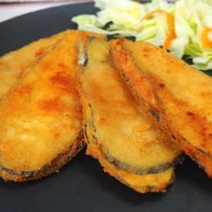 Milanesa de Berenjena con guarnición — Mediana