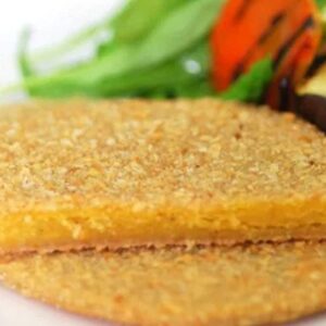 Milanesa de Calabaza con guarnición — Mediana