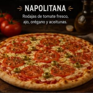 Pizza Napolitana — Entera