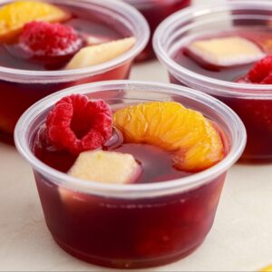 Gelatinas simples y Gelatinas con Fruta